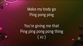 Ping Pong - Antonia ( LYRICS ) Resimi