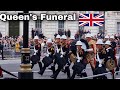 &quot;Queen&#39;s Funeral&quot; Marching back to Westminster