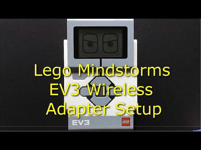 Gå i stykker væg varme Lego Mindstorms EV3 Wifi Setup Netgear N150 Wifi Adapter - YouTube