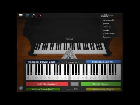 I See The Light Virtual Piano Roblox From The Movie Rapunzel