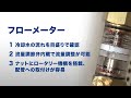 【日東工器】金型専用バルブ付き流量計　フローメーター