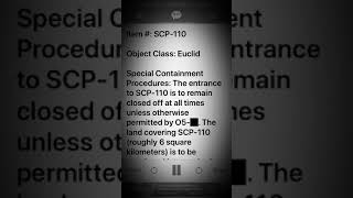 Scp 110 Subterranean City