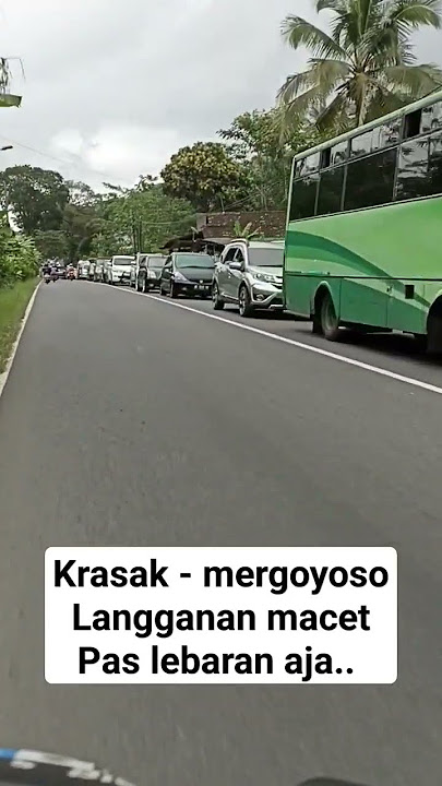 macet musiman( Lebaran pasti macet)