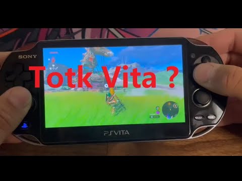 Zelda Tears of the Kingdom sur PS Vita