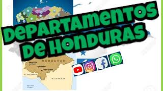 Departamentos de Honduras