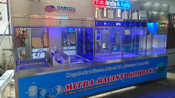 Paket Bisnis Depot Air Minum RO 4000 Gpd Modern #depotairminum
