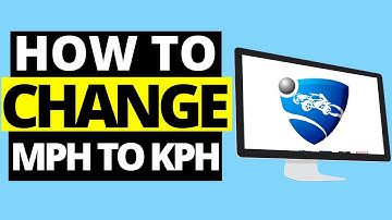 How To Change MPH To KPH On Rocket League (2021)