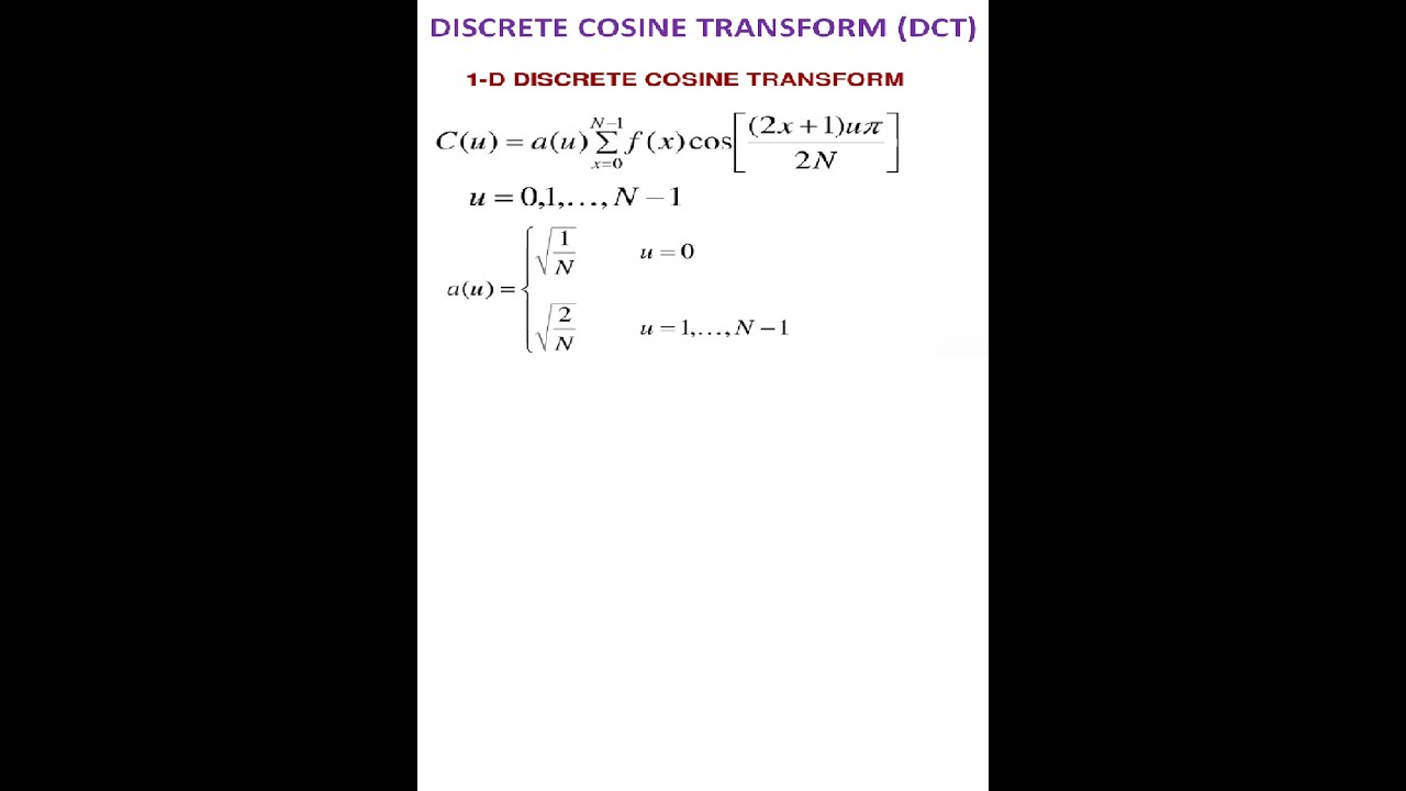 Real Time Speech Signal Compression with DCT using MATLAB - YouTube