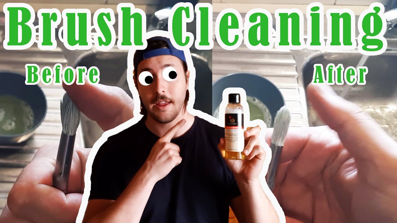 How to Clean your Oil Paint Brushes YouTube