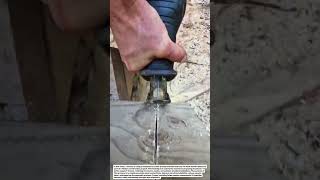 Smart Chainsaw Wood Notching Technique | Fast Timber Joint Preparation Method.