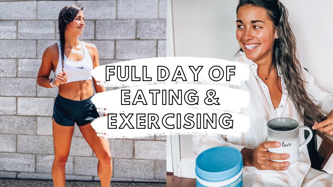 FULL DAY OF EATING & EXERCISING | What I eat in a day & how I exercise on a typical day, F45