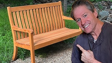 I Built an Outdoor Bench