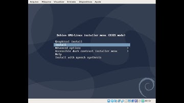 Instalação Comentada do sistema GNU/Linux Debian 10 (Modo texto)