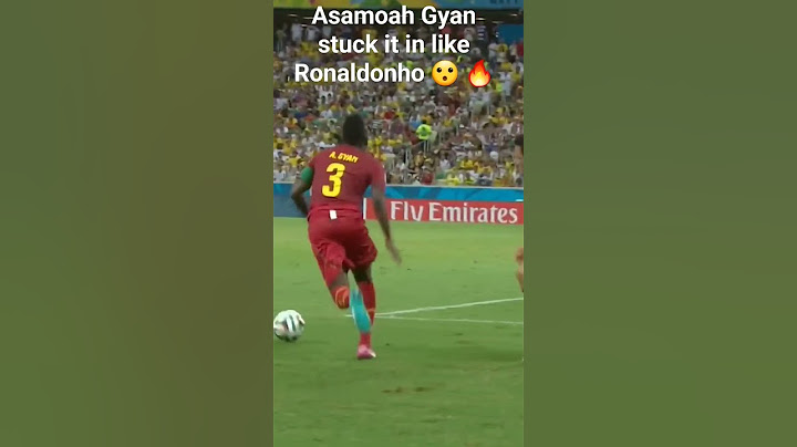 Asamoah Gyan or Ronaldinho 😮 🔥#Asamoahgyan #Gyan3 #Ghana #GFA #Asamoahgyan3 #Germany #Diemanschaff