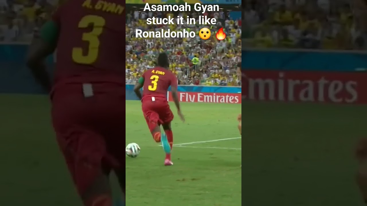 Asamoah Gyan or Ronaldinho 😮 🔥
