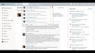 Navigate a Course in Schoology