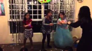 Sahana N Rivika At Trisha Birthday