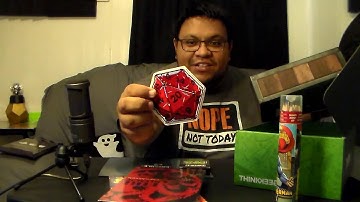 Gimme the Loot - July 2017 ThinkGeek Capsule (#2) Unboxing