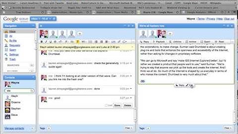 Google Wave Feature Editing