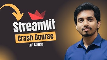 Streamlit full course #streamlit