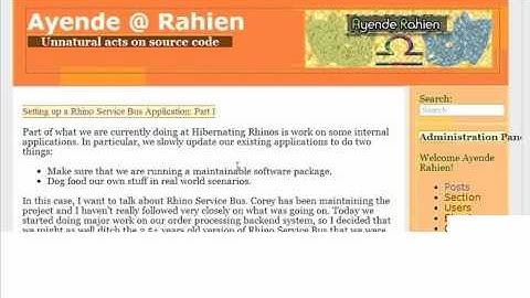 Virtual Brown Bag - RavenDB with Ayende Rahien