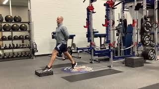 Front Foot Elevated Knee Over Toe Split Squat