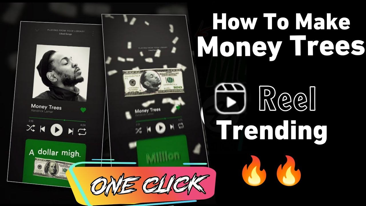How to Make Money Trees Instagram New Trend | Capcut Template | Tutorial | Shreemaan