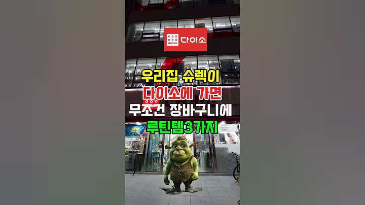 우리집 슈렉이 다이소 갈 때마다 사는 숨은 꿀템 3가지