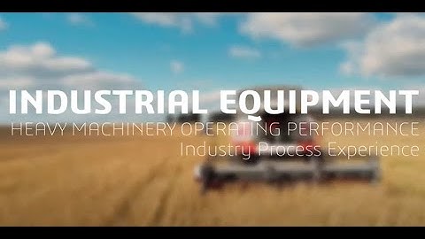 Heavy Machinery Operating Performance | Industry Process Experience