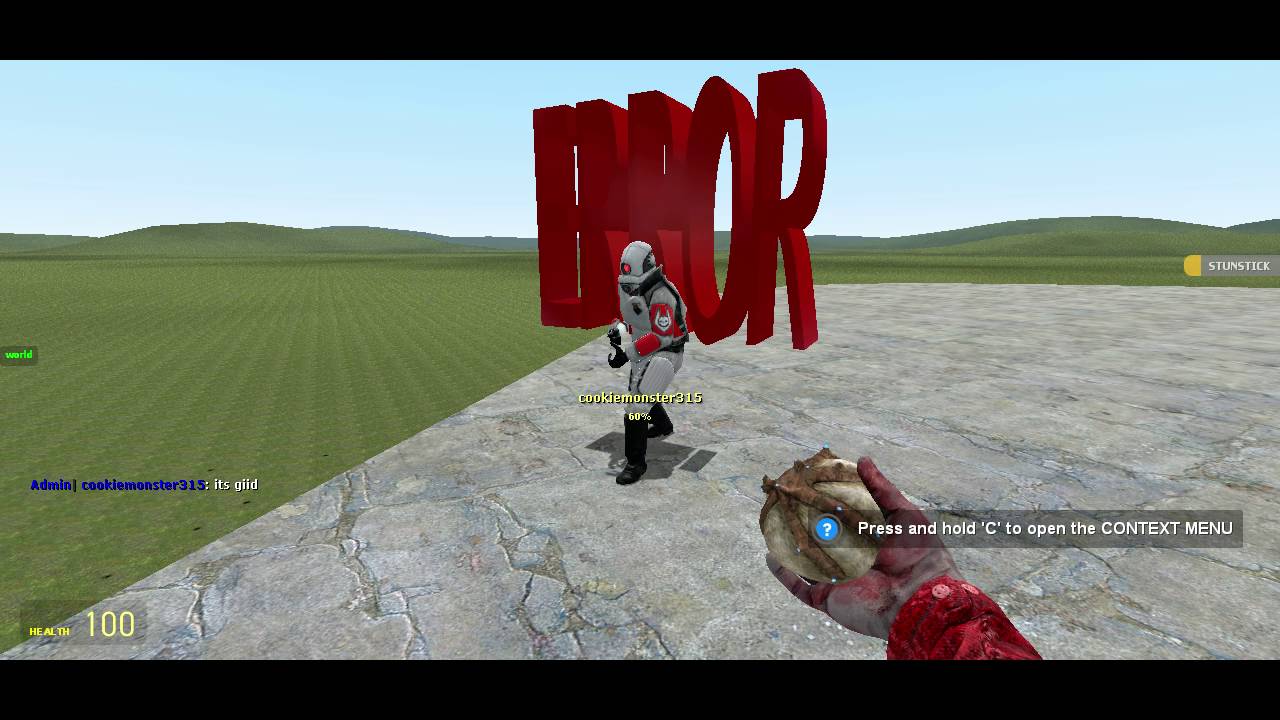 Gmod Cook killing everyone in gmod sandbox w/cook part 1 - YouTube