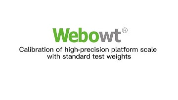 WEBOWT PHS Analog Stainless Steel Platform Scale Testing - 600kg