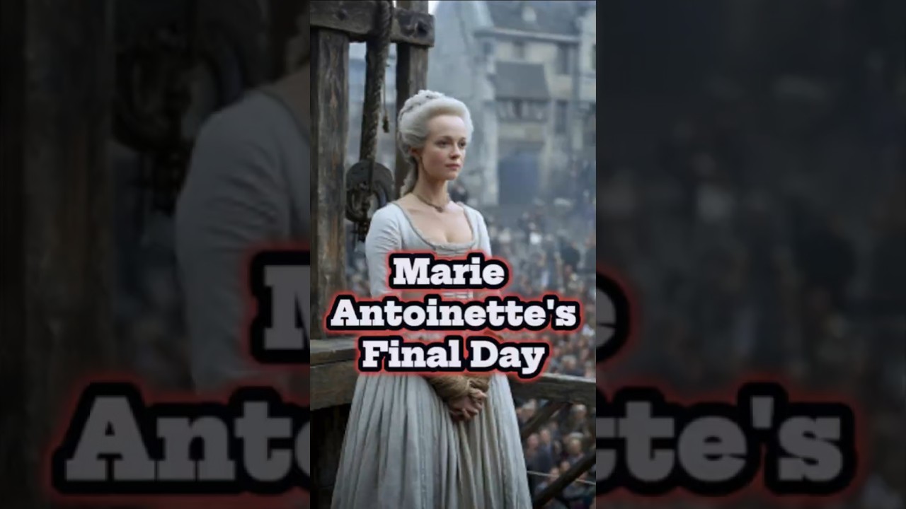 Marie Antoinette's execution 