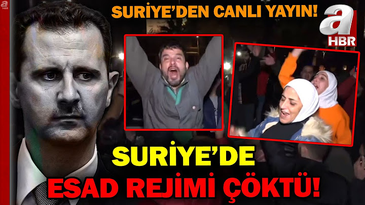 Suriye'de Esad Rejimi Çöktü! Beşar Esad Şam'ı Terk Etti | A Haber