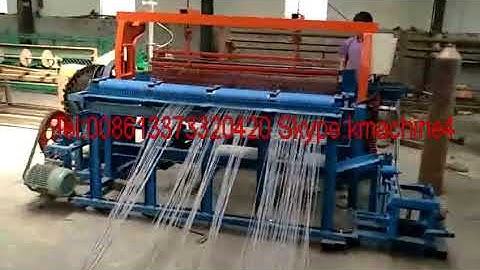 full automatic crimped wire mesh weaving machine china direct factory supply