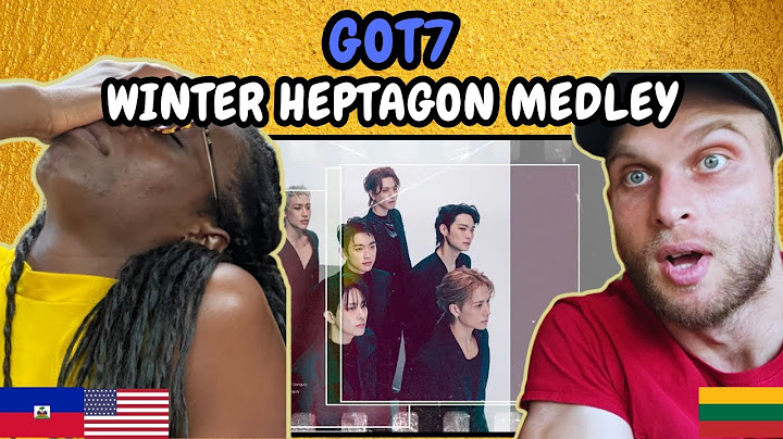 REACTION TO GOT7 - WINTER HEPTAGON HIGHLIGHT MEDLEY | FIRST TIME WATCHING