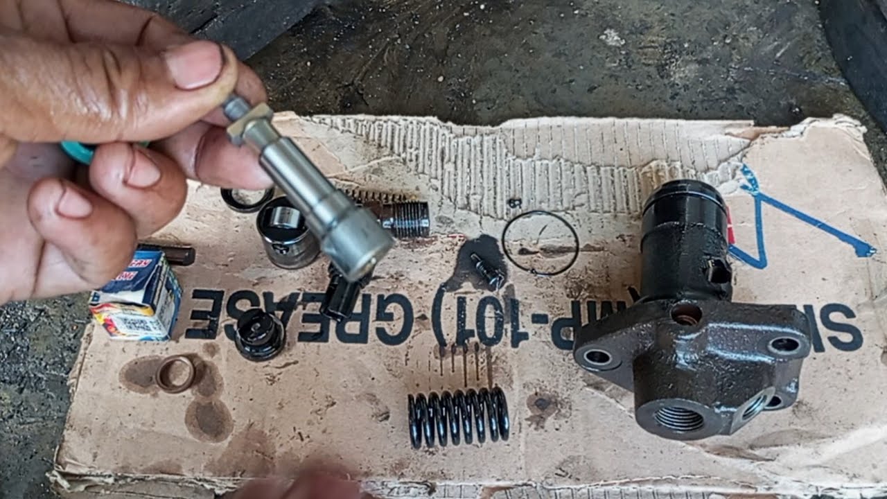 HOW TO INSTALL PLUNGER & SETTINGS DieseL Engine R 180 | Starting Diesel Engine