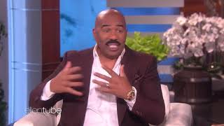 Steve Harvey Dishes on the Kardashian West 'Family Feud' Episode4