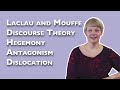 Laclau and Mouffe - Discourse Theory - Hegemony, Antagonism and Dislocation