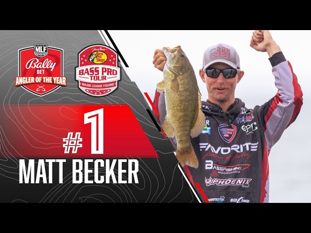 Bally Bet Angler of The Year Race  2023 Highlights - #1 Matt Becker 
