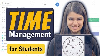 How to make the Best Time Table? | Time Management for Students