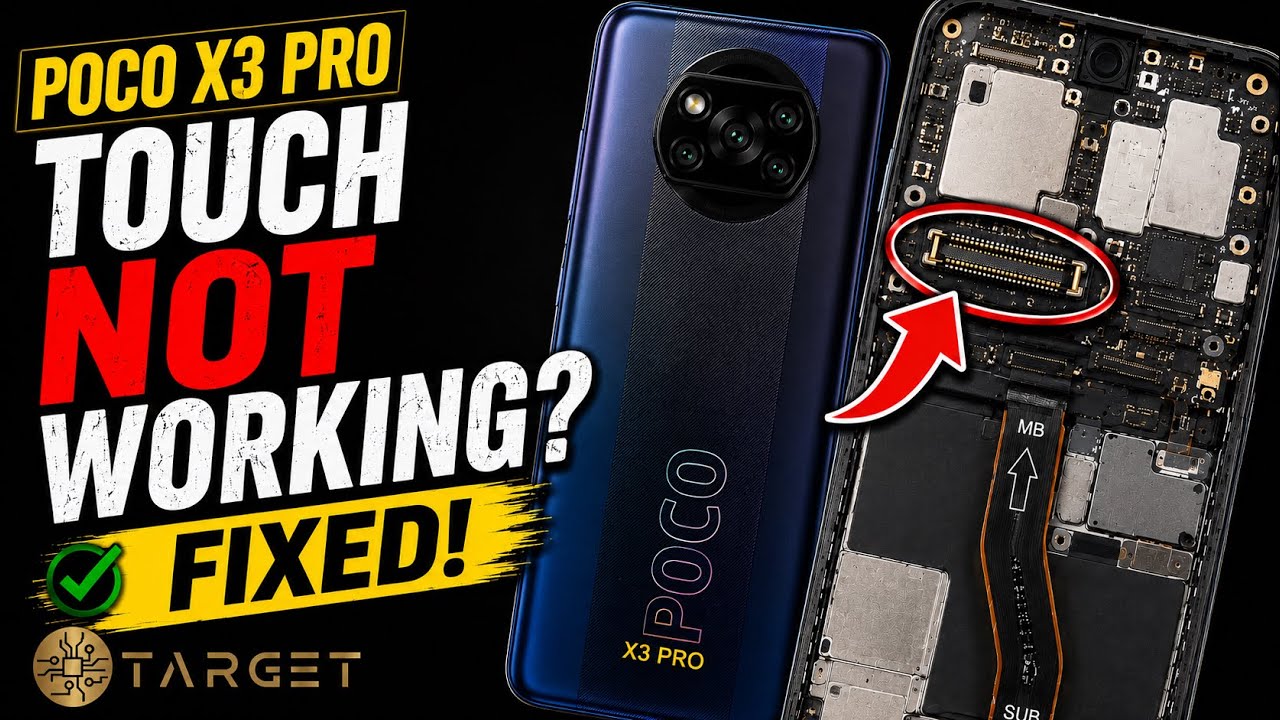 POCO X3 Pro Touch Not Working? Here's the Fix! 🔧 - YouTube