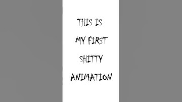 THE WORST ANIMATION EVER. I decided to learn #animation by myself with #OpenToonz. Day #00 #shorts