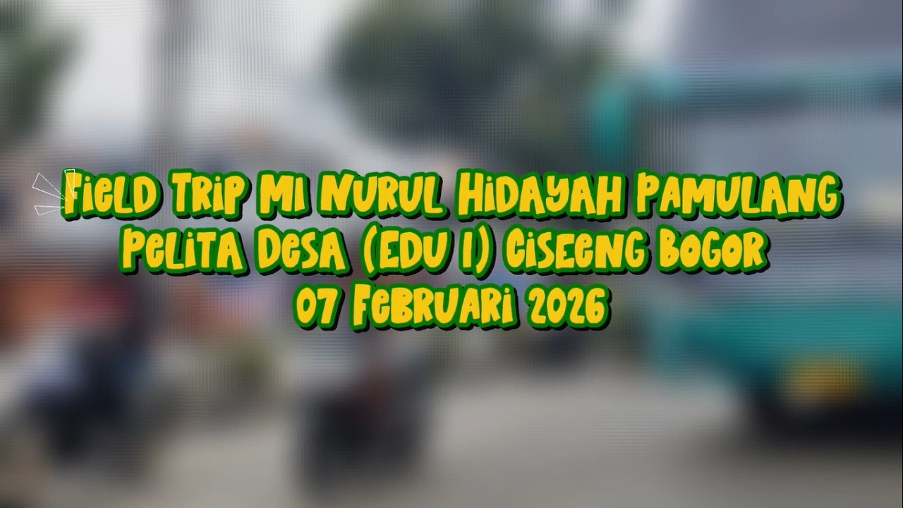 Senyum Ceria Siswa MI Nurul Hidayah Belajar di Alam (Pelita Desa, Ciseeng) EDU 1