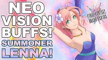 How to Use Summoner Lenna! | Final Fantasy Brave Exvius - Unit Reviews, Guides, Rotations