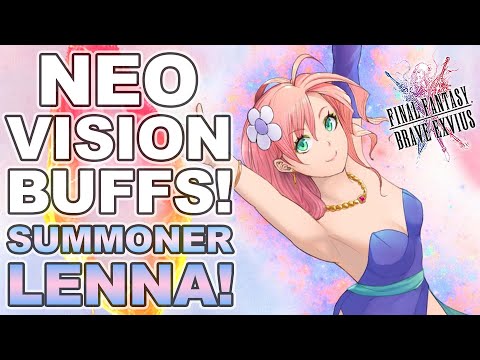 How to Use Summoner Lenna! | Final Fantasy Brave Exvius - Unit Reviews, Guides, Rotations