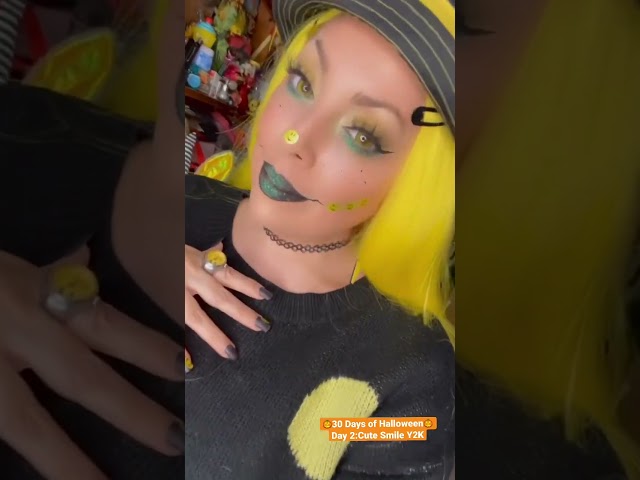 🎃30 Days of Halloween🎃Day 2:Cute Smile Y2K #halloween2022 #smile #makeupartist