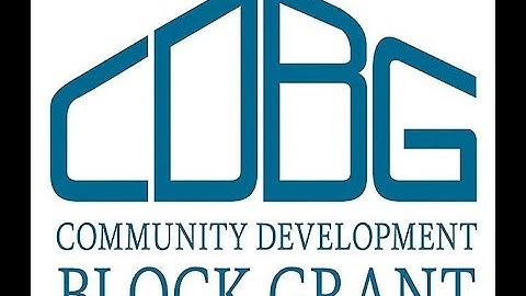 2022 Community Development Block Grant CDBG