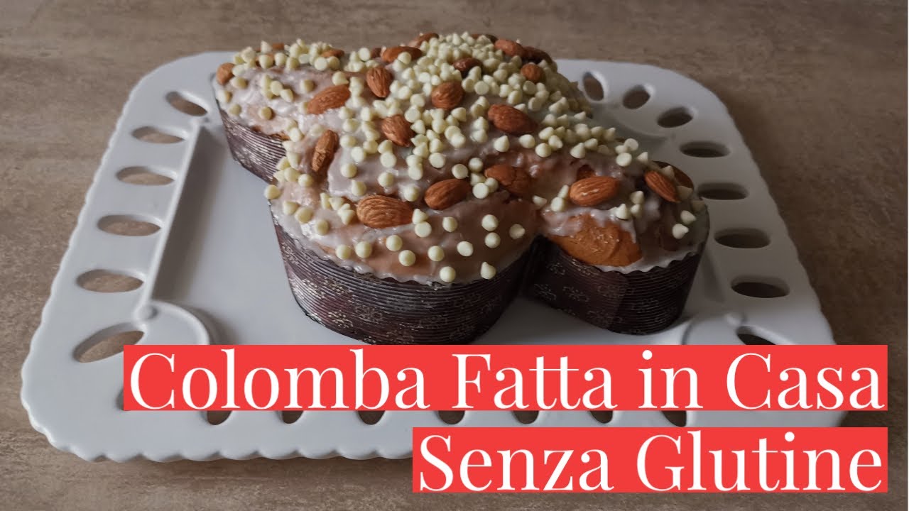 COLOMBA DI PASQUA AL LIMONE SENZA GLUTINE FATTA IN CASA - Ricetta facile - Cucina dei Senza