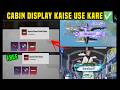 BGMI ME CABIN DISPLAY USE KAISE KARE / SPECIAL CABIN DISPLAY USE / JUJUTSU KAISEN CABIN DISPLAY USE