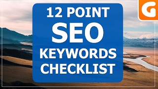 12 Point SEO Checklist for Low Competition Keywords
